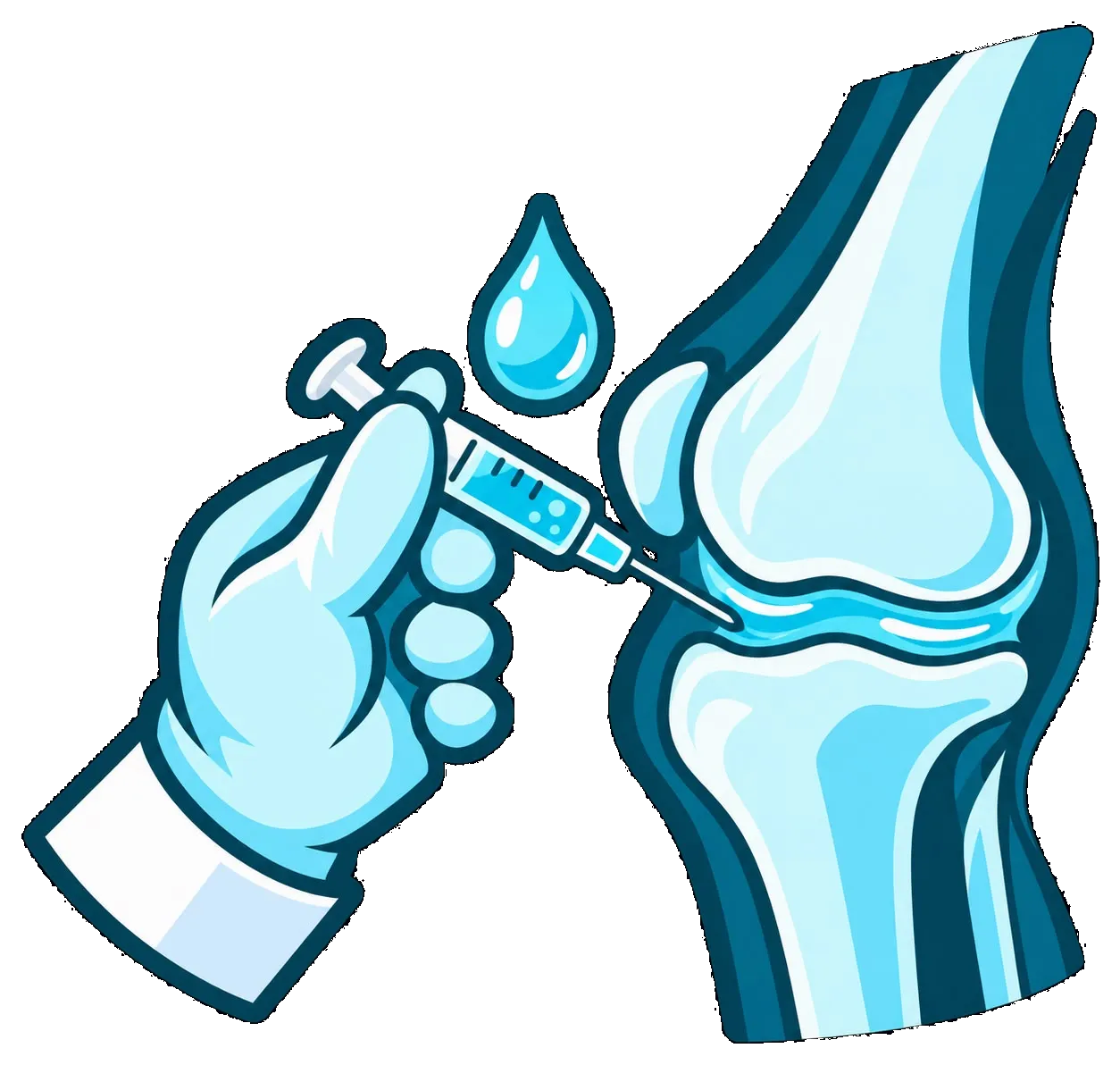 Hyaluronic Acid Knee Injections Icon